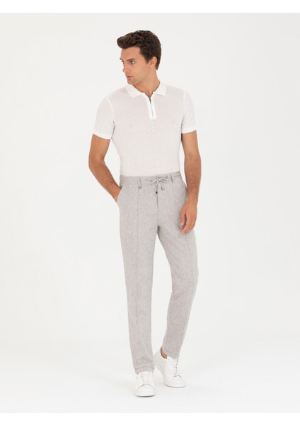 Erkek Açık Kahverengi Pantolon (Kanvas-Chino) 50266698-Vr002