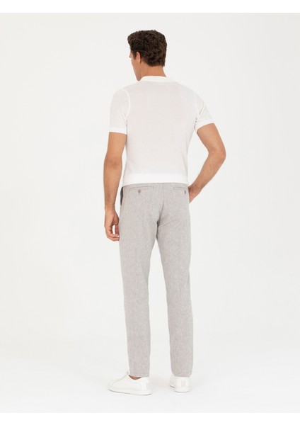 Erkek Açık Kahverengi Pantolon (Kanvas-Chino) 50266698-Vr002