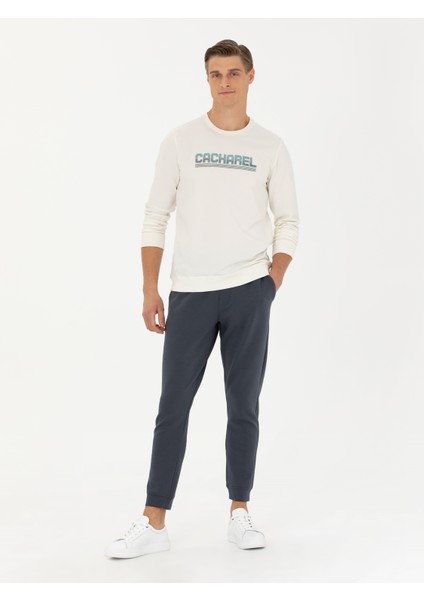 Erkek Ekru Sweatshirt 50272483-VR019