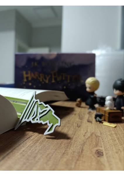 3D Werocraft Sorting Hat  Harry Potter Kitap Ayracı