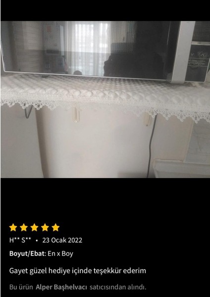 by Alper Başhelvacı - Vintage Sınırlı Üretim Özel Seri Saten Raf Örtüsü - Beyaz 50 cm Derinlik x 10 mt Boy Fransız Güpür Detaylı Lüks Saten Kapitone Raf Örtüsü / Çekmece Örtüsü / Dolap İçi Örtü