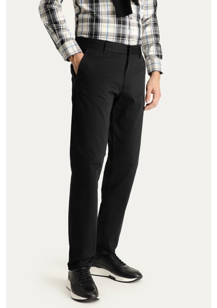 Slim Fit Dar Kesim Likralı Saten Kanvas / Chino Pantolon modelleri