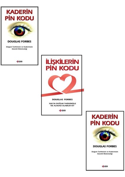 Kaderin Pin Kodu - İlişkilerin Pin Kodu - 3 Kitap - Douglas Forbes