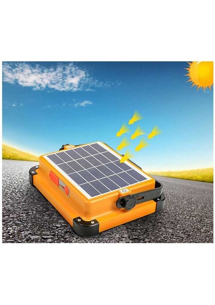 200W Solar LED Projektör