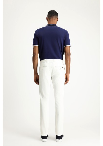 Slim Fit Dar Kesim Likralı Kanvas / Chino Pantolon modelleri