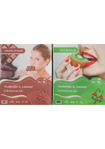 Yenilebilir Iç Çamaşırı 2 Li Set