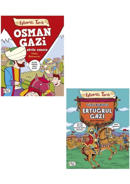 Osman Gazi Büyük Kurucu - Gizli Kurucu Ertuğrul Gazi - 2 Kitap - Metin Özdamarlar