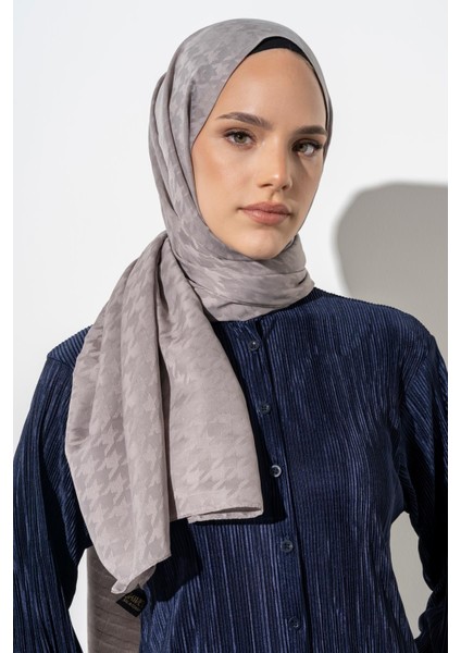 Kadın Tesettür Jakarlı Küçük Desen Kazayağı Şal fırsatları