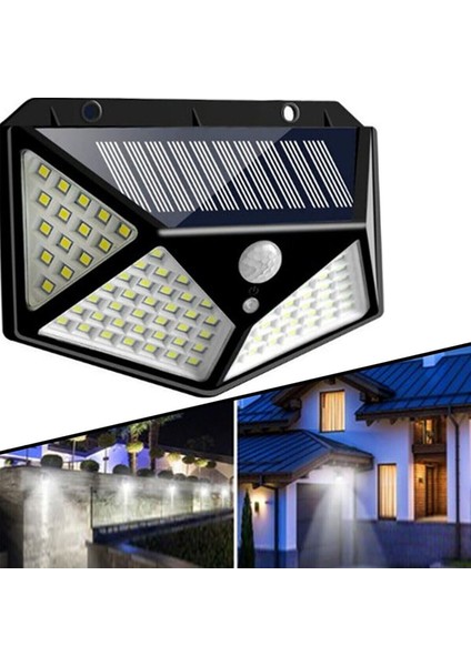 Solar Bahçe Lambası 100 Ledli Sensörlü Solar Lamba fırsatları