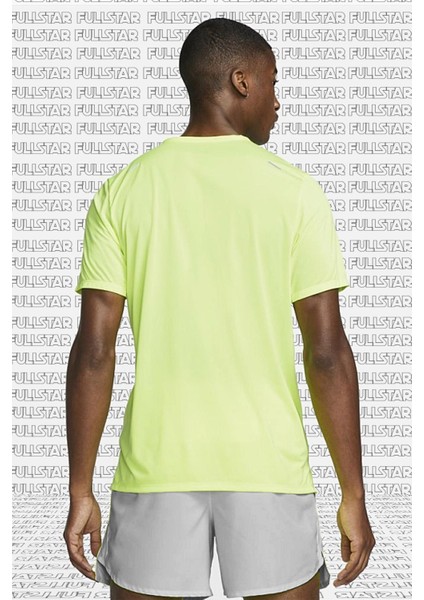 Dri Fit Adv Techknit Ultra Short Sleeve Running Top Erkek Koşu Tişörtü Sarı