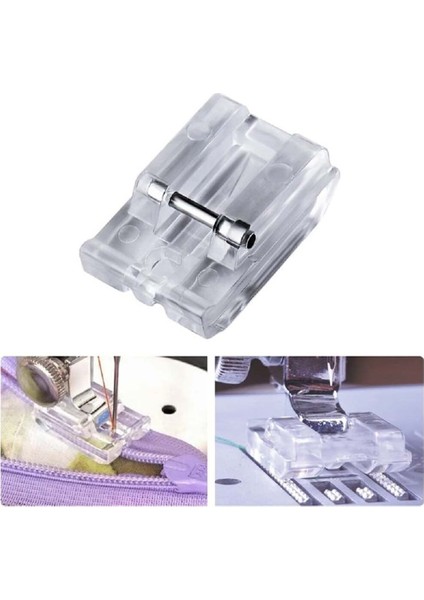 Tekno Trust Metal Ev Tipi Aile Dikiş Makinası Dar Geniş Gizli Fermuar Ayak Seti Ayak Tutucu Dahil modelleri