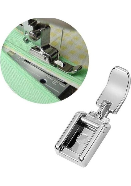 Tekno Trust Metal Ev Tipi Aile Dikiş Makinası Dar Geniş Gizli Fermuar Ayak Seti Ayak Tutucu Dahil indirimleri