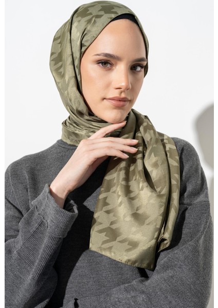 Kadın Tesettür Jakarlı Büyük Desen Kazayağı Şal fırsatları