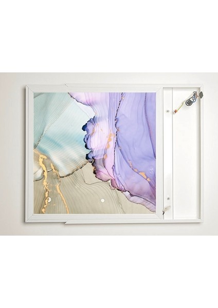 60X60 LED Panel Aydınlatma Armatür Avize Sıva Üstü Desenli Tekli 46510825SU