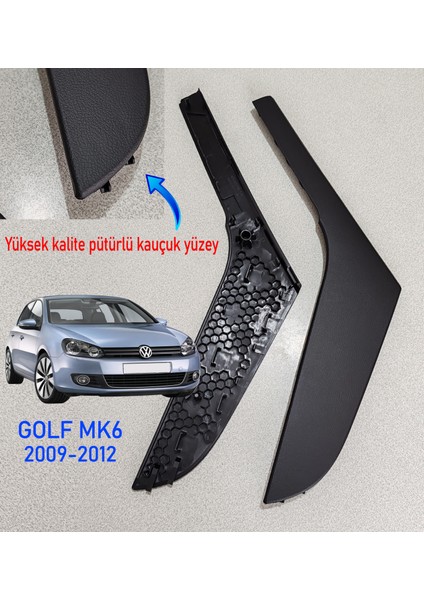 Golf 6 Iç Kapı Kolu Tutamağı 4 Adet Tam Set