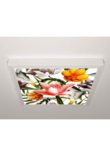 60X60 LED Panel Aydınlatma Armatür Avize Sıva Üstü Desenli Tekli 46510749SU