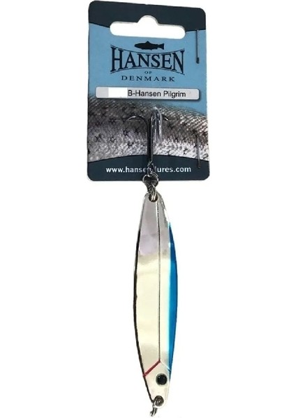 Pilgrim 6.1cm 10GR Silver/blue Lüfer-Levrek Kaşık