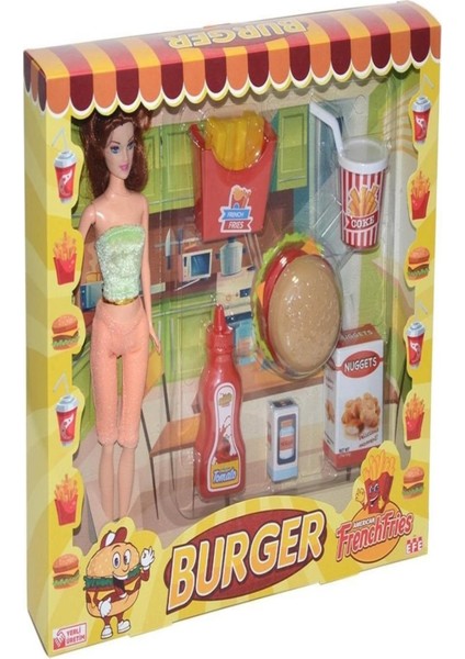 -260 Burger Setli Bebeğim