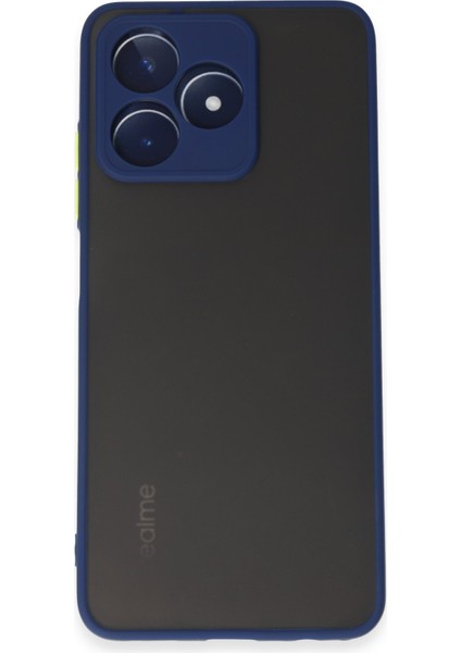 Realme C53 Kılıf Montreal Silikon Kapak - Lacivert