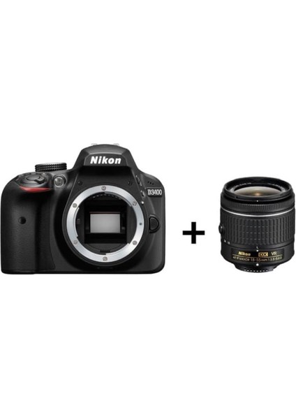 D 3400 + 18-55 Kit Lens