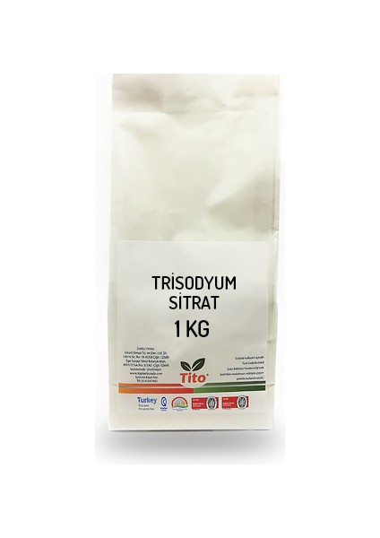 Trisodyum Sitrat E331 1 kg