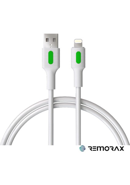 Coral iPhone Uyumlu USB Type A-Lightning 150 Cm 2.0A Yeşil-Beyaz fiyatları