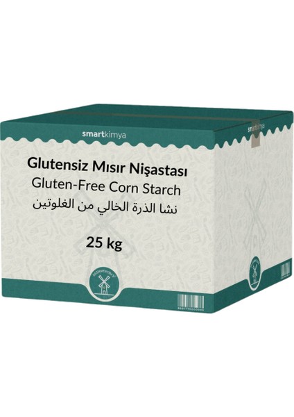 Glutensiz Mısır Nişastası 25 kg