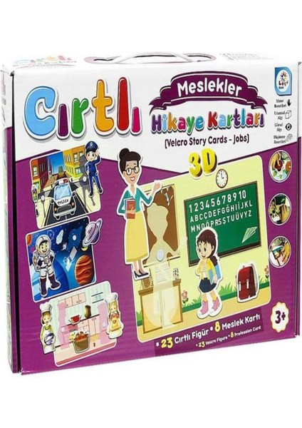 Cırtlı Hikaye Kartları Meslekler LC7206