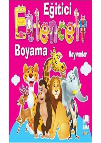 Bıcırık Eğitici Eğlenceli Boyama Kitabı Hayvanlar