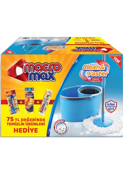 Macromaxclean&faster Mop Hediyeli