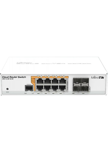 Cloud Router Switch CRS112-8P-4S Poe ,fiber Switch