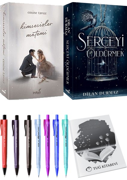 Serçeyi Öldürmek - Kimsesizler Matemi 1 + Kalem + Not Defteri