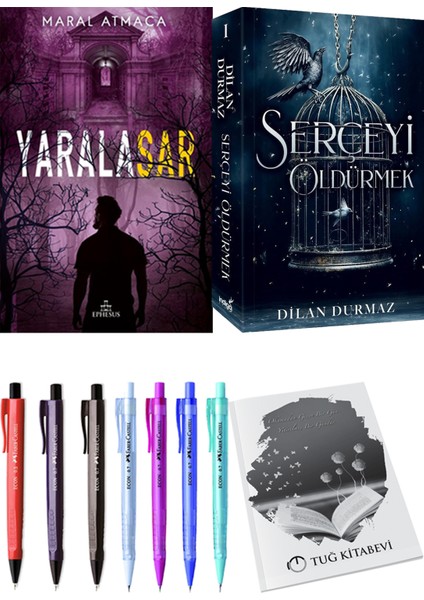 Serçeyi Öldürmek - Yaralasar 3 + Kalem + Not Defteri