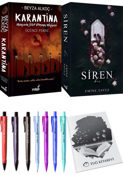 Siren Bir - Karantina 3 + Kalem + Not Defteri