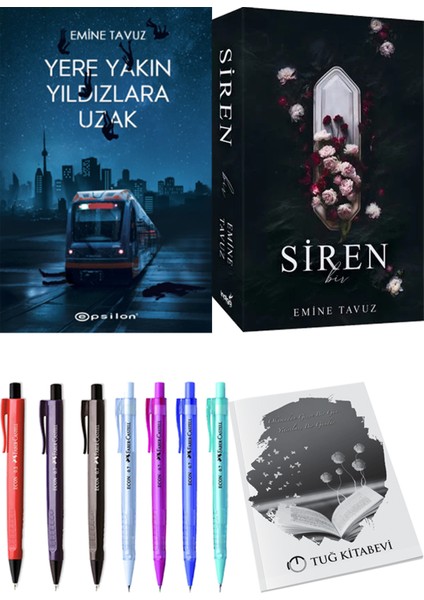 Siren Bir - Yere Yakın Yıldızlara Uzak + Kalem + Not Defteri