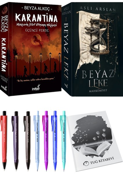 Beyaz Leke: Mahkumiyet - Karantina 3 + Kalem + Not Defteri