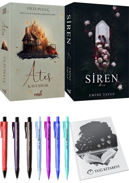 Siren Bir - Ateş Kavuşmak 3 + Kalem + Not Defteri