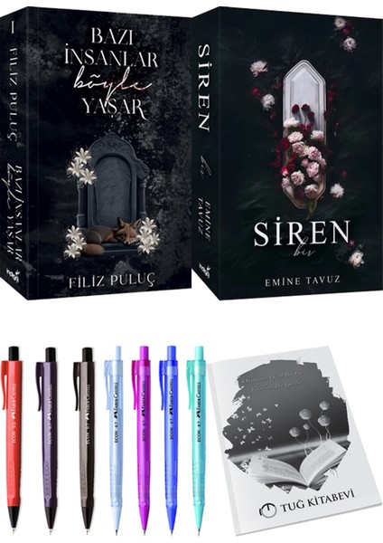 Siren Bir - Bazı İnsanlar Böyle Yaşar 1 + Kalem + Not Defteri