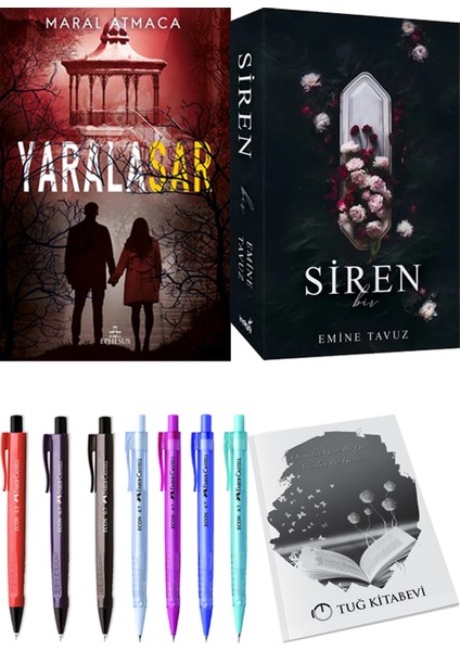 Siren Bir - Yaralasar 4 + Kalem + Not Defteri