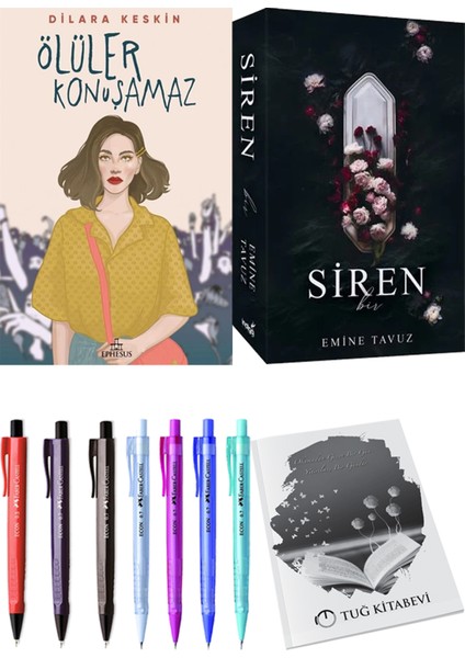 Siren Bir - Ölüler Konuşamaz + Kalem + Not Defteri