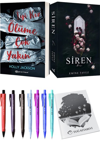 Siren Bir - İyi Kız Ölüme Çok Yakın + Kalem + Not Defteri