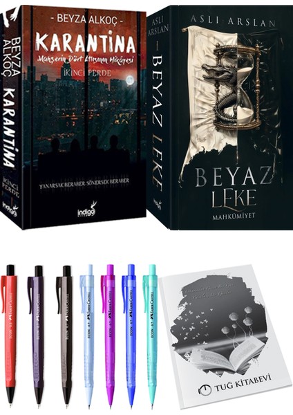 Beyaz Leke: Mahkumiyet - Karantina 2 + Kalem + Not Defteri