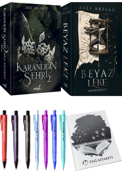 Beyaz Leke: Mahkumiyet - Karanlığın Şehri 2 + Kalem + Not Defteri