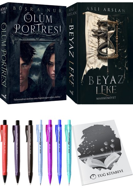 Beyaz Leke: Mahkumiyet - Ölüm Portresi + Kalem + Not Defteri