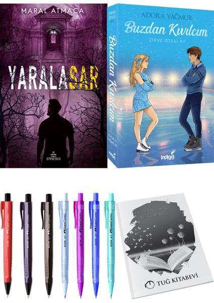 Buzdan Kıvılcım - Yaralasar 3 + Kalem + Not Defteri