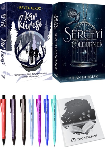 Serçeyi Öldürmek - Kar Küresi + Kalem + Not Defteri