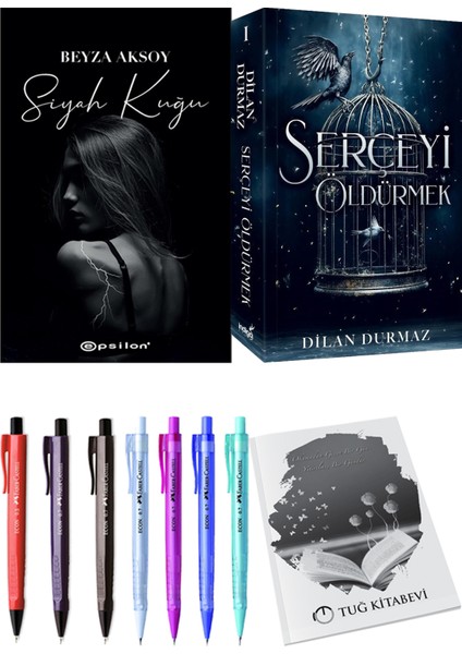 Serçeyi Öldürmek - Siyah Kuğu + Kalem + Not Defteri