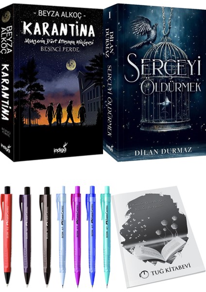 Serçeyi Öldürmek - Karantina 5 + Kalem + Not Defteri