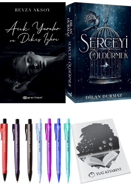 Serçeyi Öldürmek - Açık Yaralar ve Dikiş İzleri + Kalem + Not Defteri