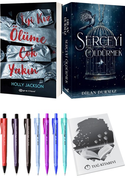 Serçeyi Öldürmek - İyi Kız Ölüme Çok Yakın + Kalem + Not Defteri